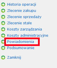 Powiadomienia