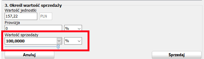Wartość sprzedaży