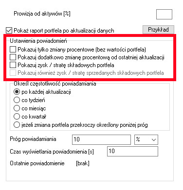 Konfiguracja wyświetlania